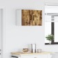 vidaXL Ντουλάπα Τοίχου LUCCA Καπνισμένο Ξύλο Δρυός 60 x 31 x 40 εκ