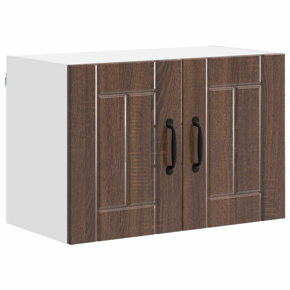 vidaXL Ντουλάπα Τοίχου LUCCA Καφέ Ξύλο Δρυός 60 x 31 x 40 εκ