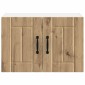 vidaXL Ντουλάπα Τοίχου LUCCA Artisan Δρυς 60 x 31 x 40 εκ