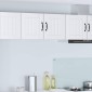 vidaXL Ντουλάπα Τοίχου LUCCA Λευκό 80 x 31 x 40 εκ Επεξεργασμένο Ξύλο