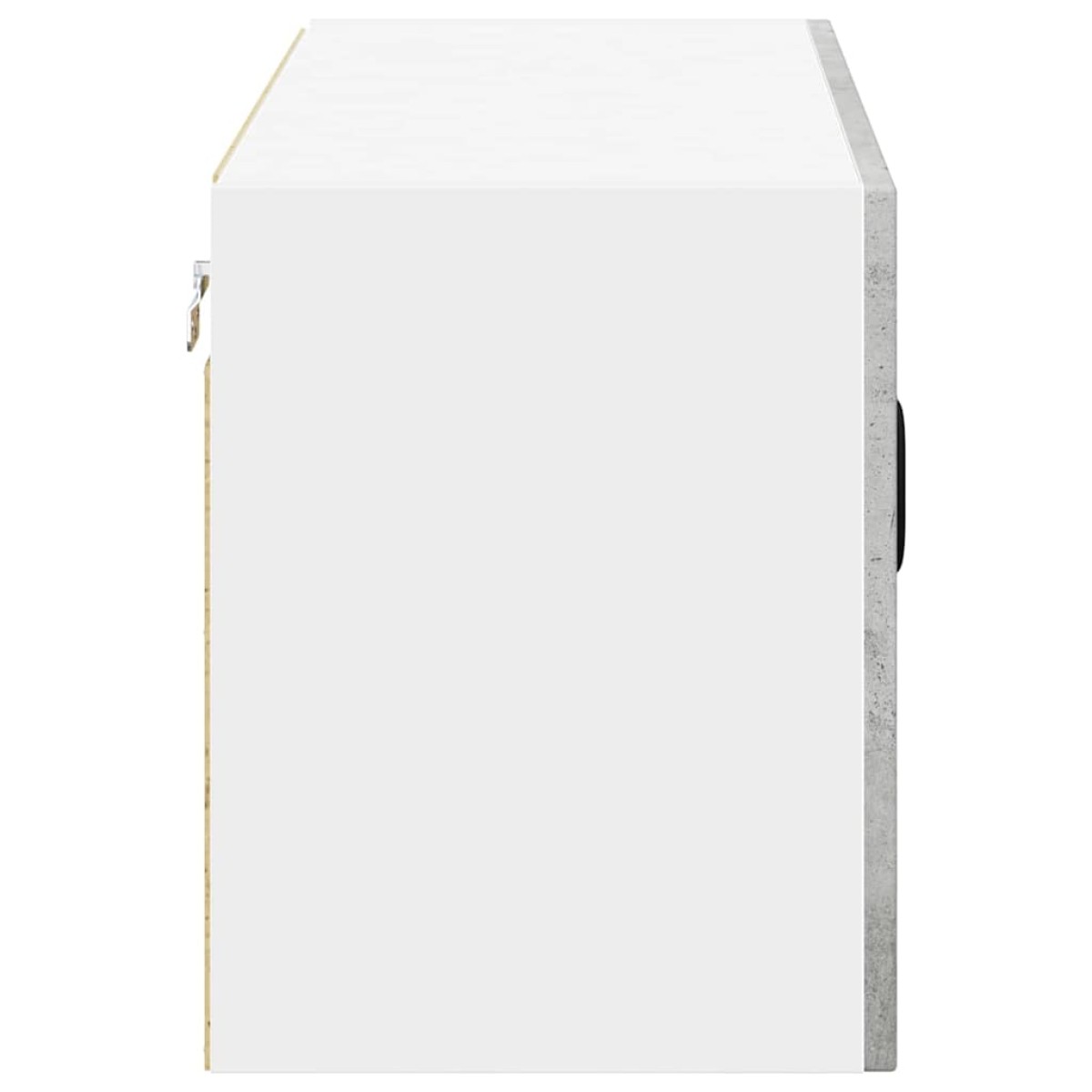 vidaXL Ντουλάπα Τοίχου LUCCA Γκρι Σκυροδέματος 80 x 31 x 40 εκ