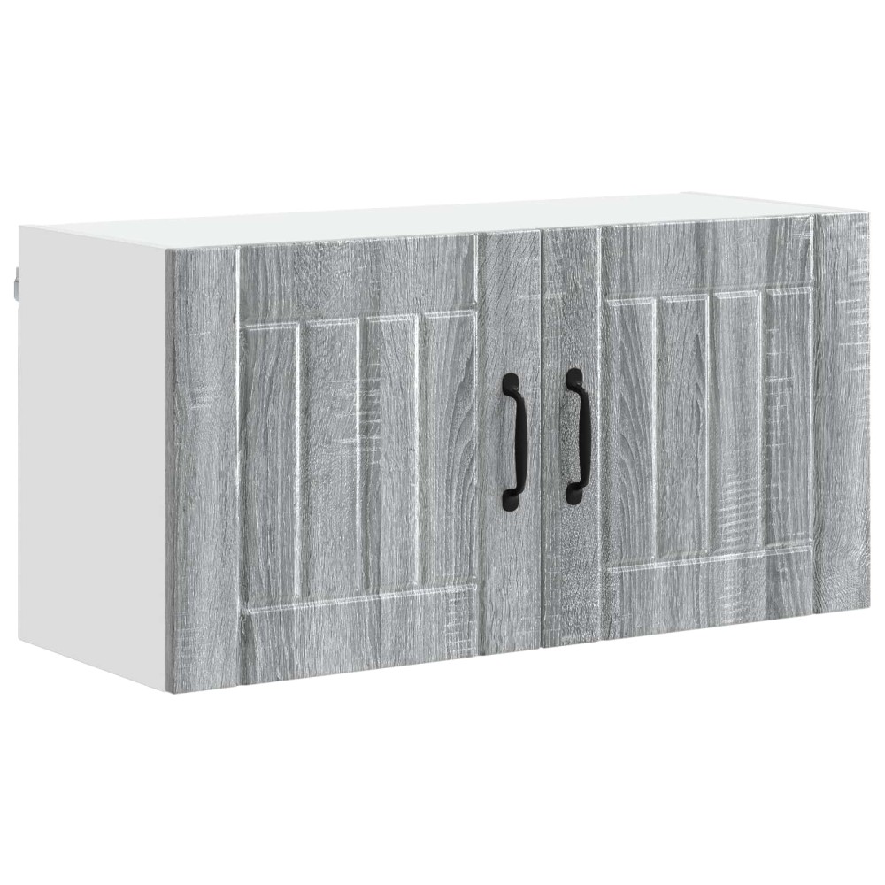 vidaXL Ντουλάπα Τοίχου LUCCA Γκρι Sonoma 80 x 31 x 40 εκ