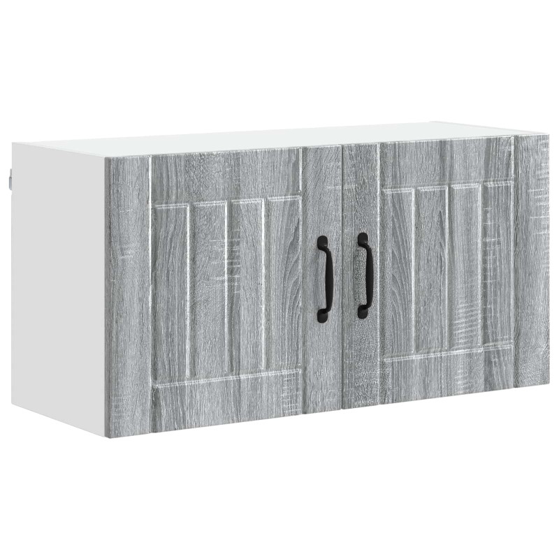 vidaXL Ντουλάπα Τοίχου LUCCA Γκρι Sonoma 80 x 31 x 40 εκ