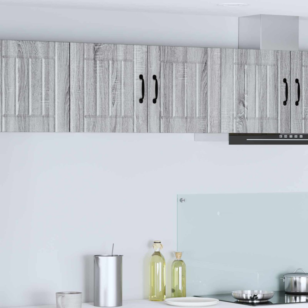 vidaXL Ντουλάπα Τοίχου LUCCA Γκρι Sonoma 80 x 31 x 40 εκ