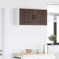 vidaXL Ντουλάπα Τοίχου LUCCA Καφέ Ξύλο Δρυός 80 x 31 x 40 εκ