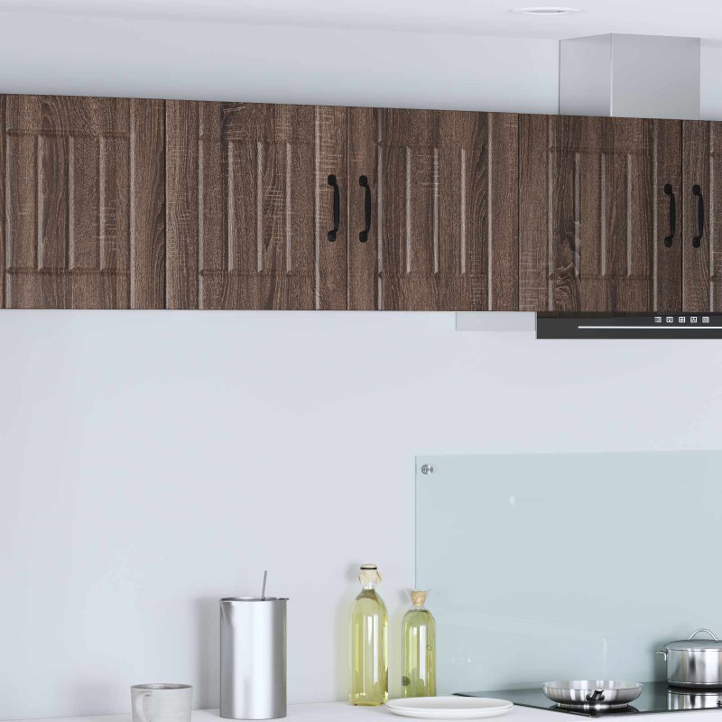 vidaXL Ντουλάπα Τοίχου LUCCA Καφέ Ξύλο Δρυός 80 x 31 x 40 εκ