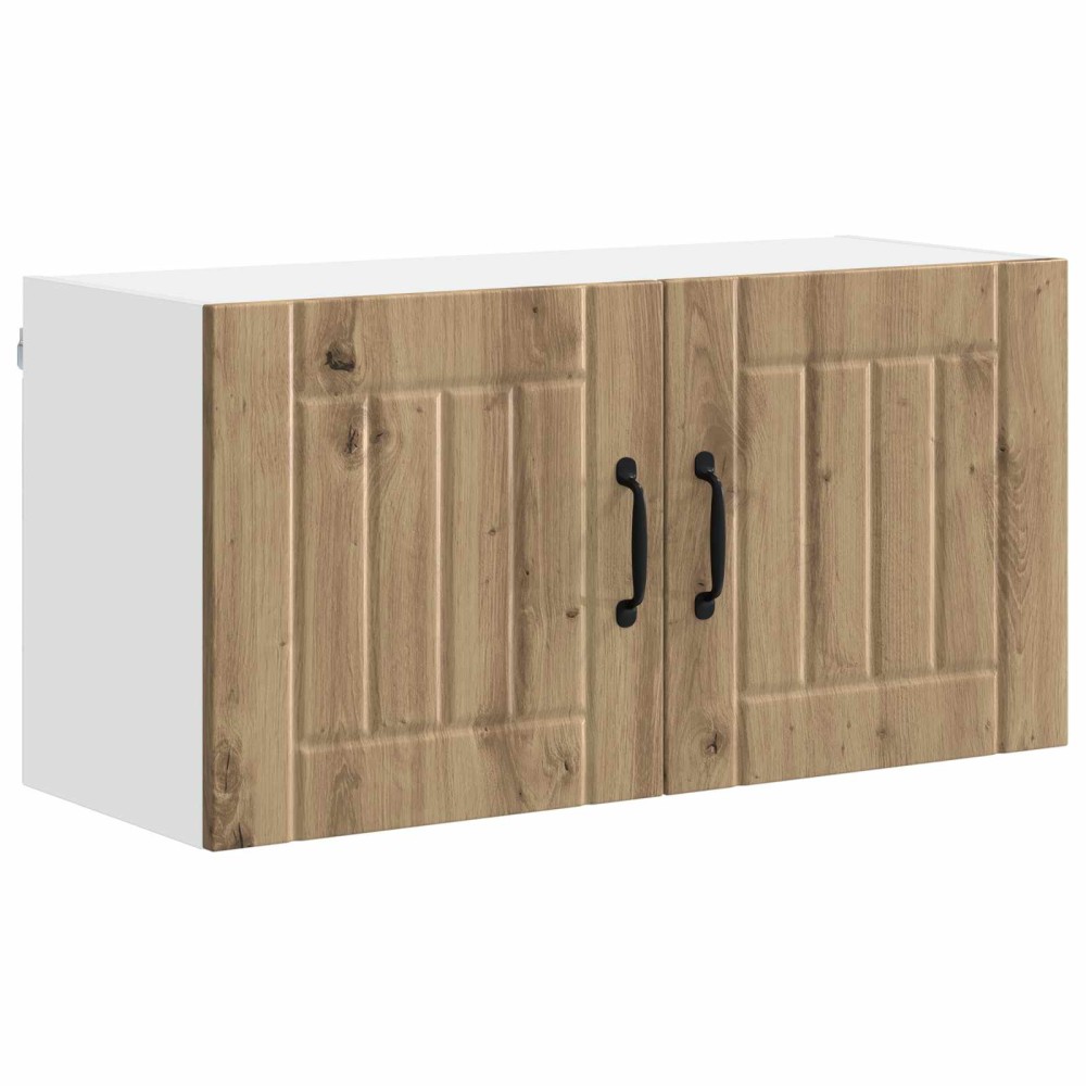 vidaXL Ντουλάπα Τοίχου LUCCA Artisan Δρυς 80 x 31 x 40 εκ