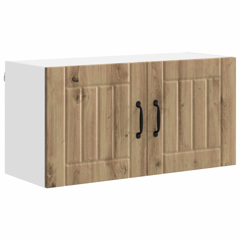 vidaXL Ντουλάπα Τοίχου LUCCA Artisan Δρυς 80 x 31 x 40 εκ