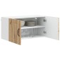 vidaXL Ντουλάπα Τοίχου LUCCA Artisan Δρυς 80 x 31 x 40 εκ