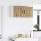 vidaXL Ντουλάπα Τοίχου LUCCA Artisan Δρυς 80 x 31 x 40 εκ