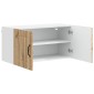vidaXL Ντουλάπα Τοίχου LUCCA Artisan Δρυς 80 x 31 x 40 εκ