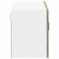 vidaXL Ντουλάπα Τοίχου LUCCA Artisan Δρυς 80 x 31 x 40 εκ