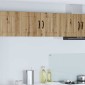 vidaXL Ντουλάπα Τοίχου LUCCA Artisan Δρυς 80 x 31 x 40 εκ
