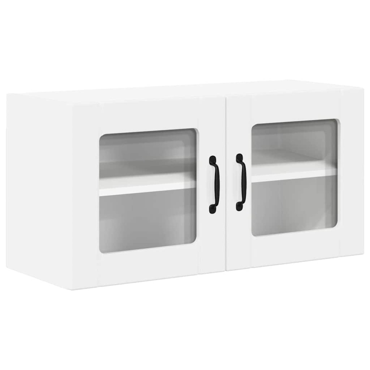 vidaXL Ραφιέρα τοίχου LUCCA Λευκό 80 x 31 x 40 εκ Επεξεργασμένο Ξύλο