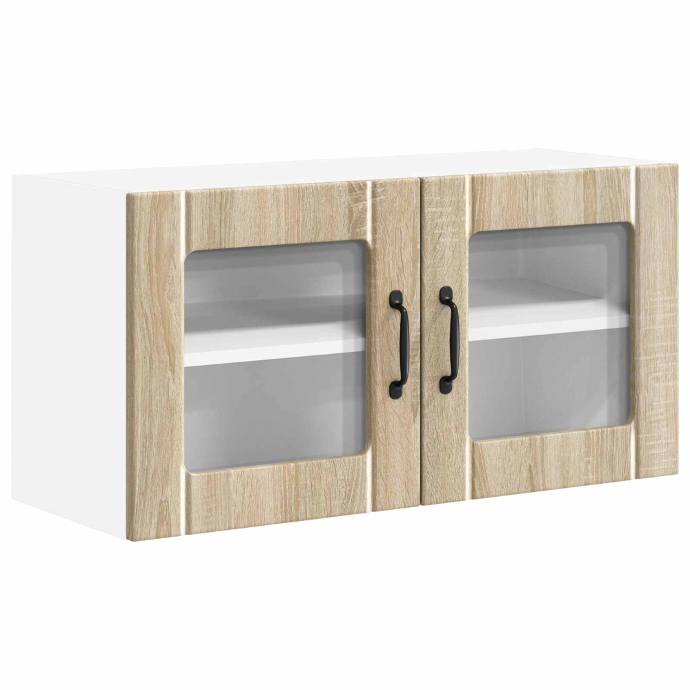 vidaXL Ραφιέρα τοίχου LUCCA Sonoma Δρυς 80 x 31 x 40 εκ