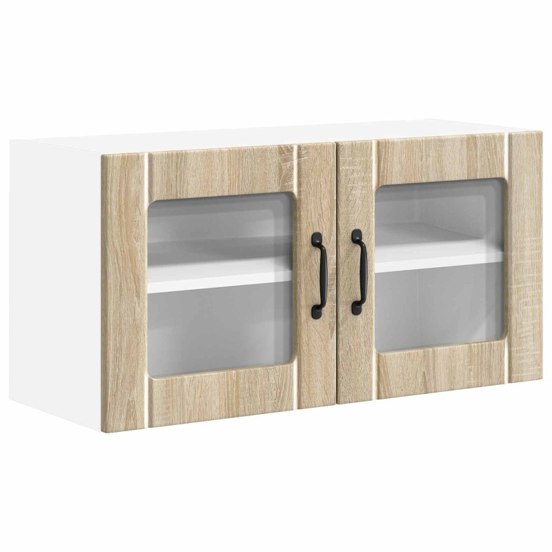 vidaXL Ραφιέρα τοίχου LUCCA Sonoma Δρυς 80 x 31 x 40 εκ