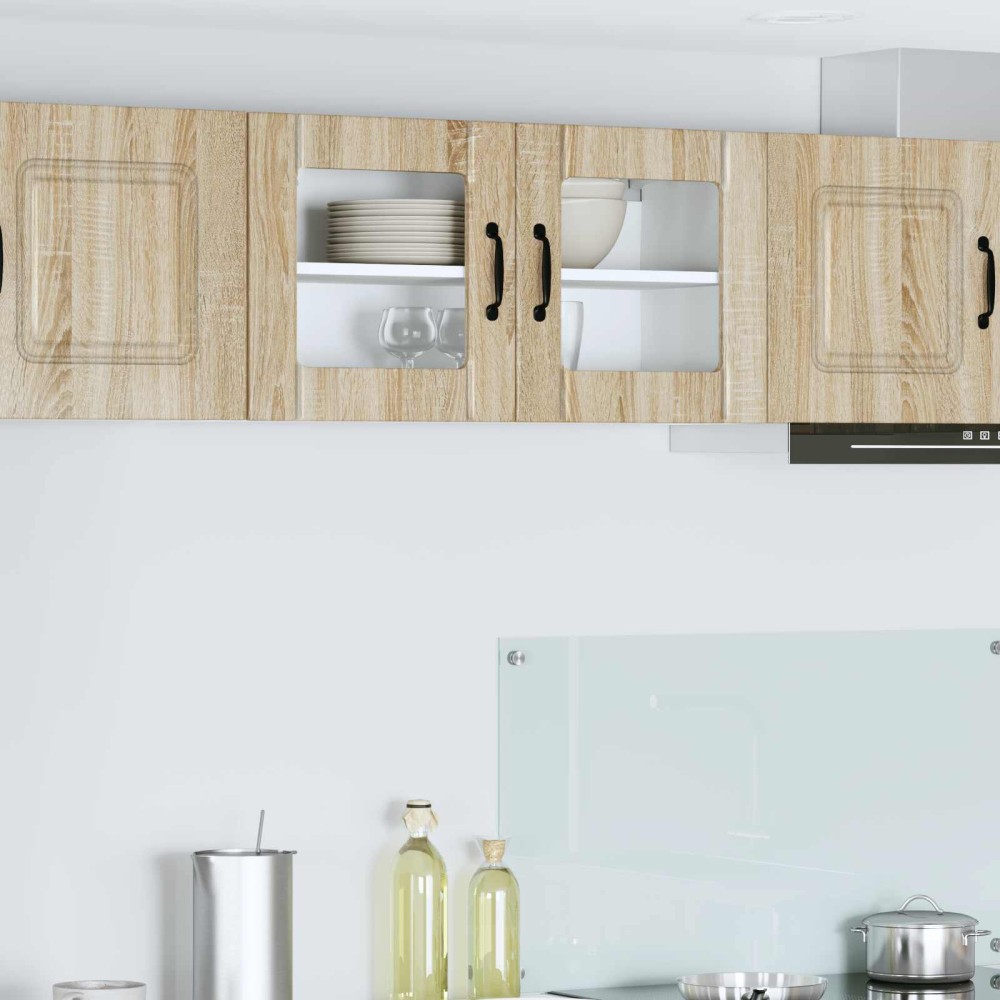 vidaXL Ραφιέρα τοίχου LUCCA Sonoma Δρυς 80 x 31 x 40 εκ