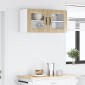 vidaXL Ραφιέρα τοίχου LUCCA Sonoma Δρυς 80 x 31 x 40 εκ