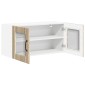 vidaXL Ραφιέρα τοίχου LUCCA Sonoma Δρυς 80 x 31 x 40 εκ