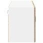 vidaXL Ραφιέρα τοίχου LUCCA Sonoma Δρυς 80 x 31 x 40 εκ