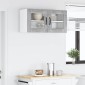 vidaXL Ραφιέρα τοίχου LUCCA Γκρι Σκυροδέματος 80 x 31 x 40 εκ