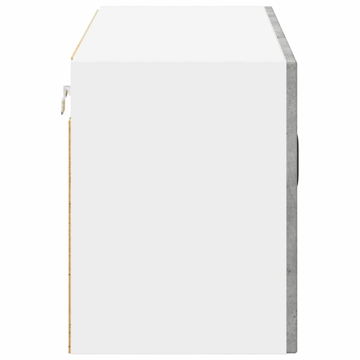 vidaXL Ραφιέρα τοίχου LUCCA Γκρι Σκυροδέματος 80 x 31 x 40 εκ