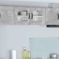 vidaXL Ραφιέρα τοίχου LUCCA Γκρι Σκυροδέματος 80 x 31 x 40 εκ