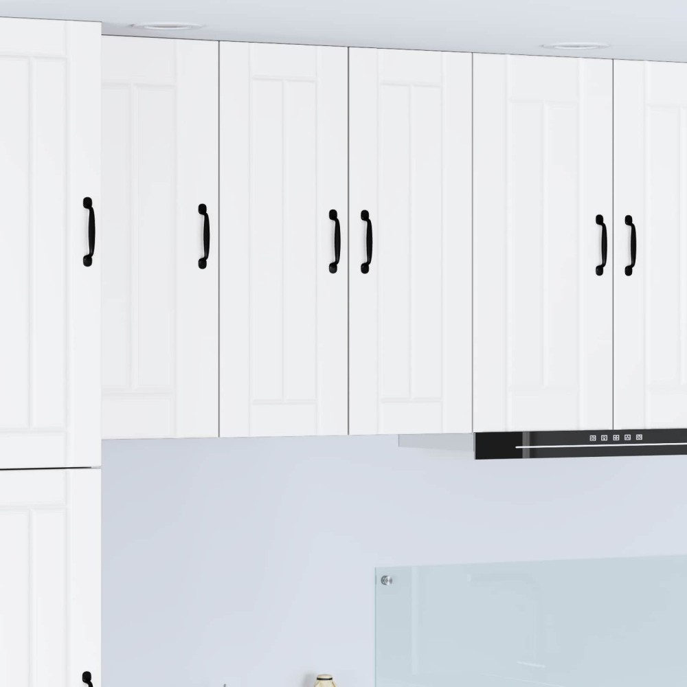 vidaXL Ντουλάπα Τοίχου LUCCA Λευκό 30 x 31 x 80 εκ. Επεξεργασμένο Ξύλο