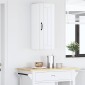 vidaXL Ντουλάπα Τοίχου LUCCA Λευκό 30 x 31 x 80 εκ. Επεξεργασμένο Ξύλο