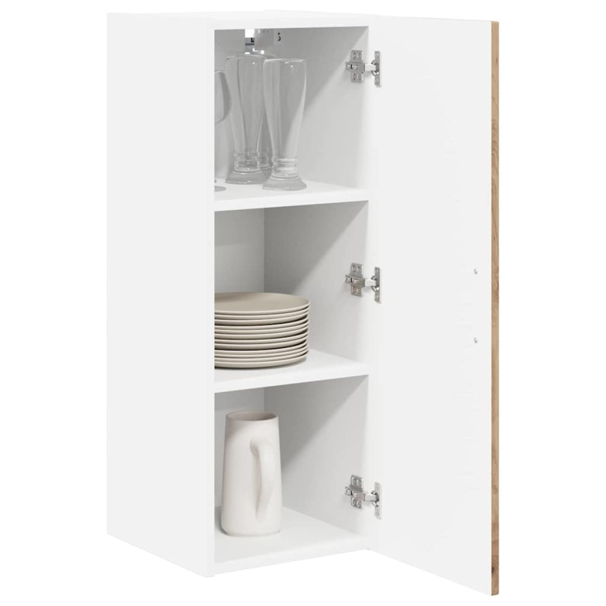 vidaXL Ντουλάπα Τοίχου LUCCA Artisan Δρυς 30 x 31 x 80 εκ.
