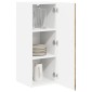 vidaXL Ντουλάπα Τοίχου LUCCA Artisan Δρυς 30 x 31 x 80 εκ.