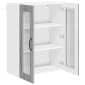 vidaXL Ραφιέρα τοίχου LUCCA Γκρι Sonoma 60 x 31 x 80 εκ.