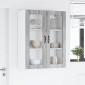 vidaXL Ραφιέρα τοίχου LUCCA Γκρι Sonoma 80 x 31 x 100 εκ.
