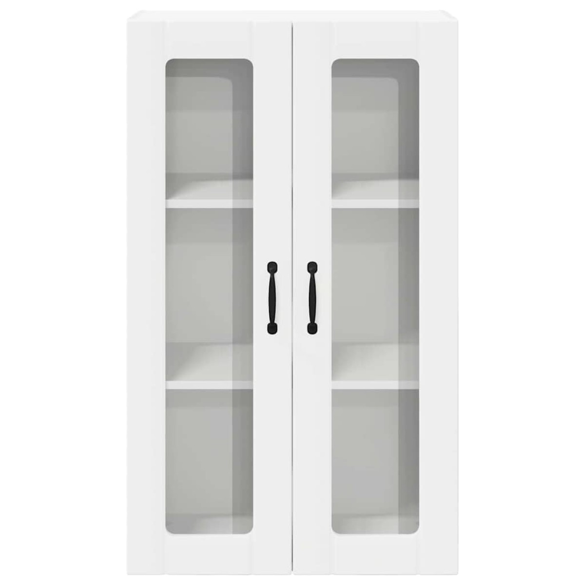 vidaXL Ραφιέρα τοίχου LUCCA Λευκό 60 x 31 x 100 εκ. Επεξεργασμένο Ξύλο