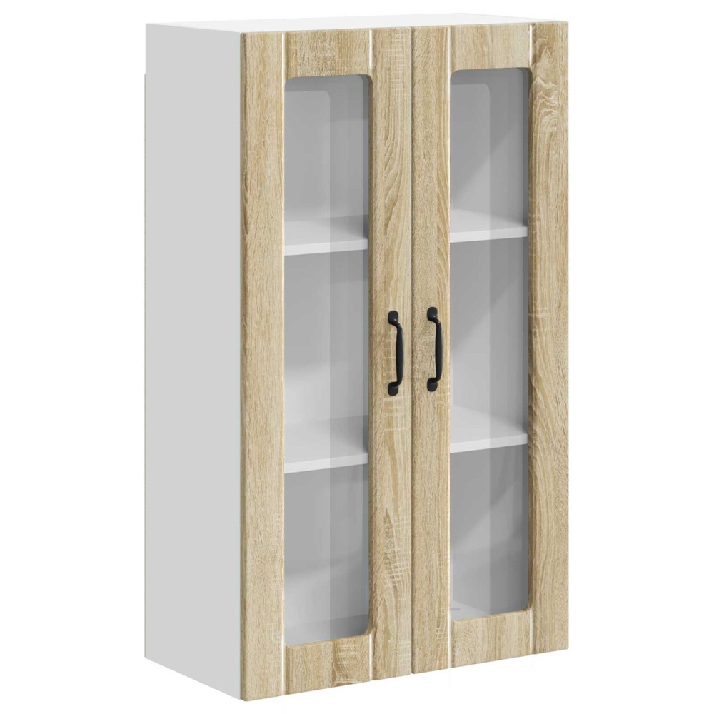 vidaXL Ραφιέρα τοίχου LUCCA Sonoma Δρυς 60 x 31 x 100 εκ.