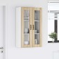 vidaXL Ραφιέρα τοίχου LUCCA Sonoma Δρυς 60 x 31 x 100 εκ.