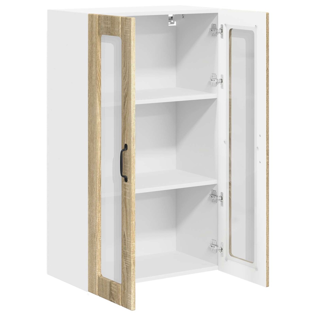 vidaXL Ραφιέρα τοίχου LUCCA Sonoma Δρυς 60 x 31 x 100 εκ.