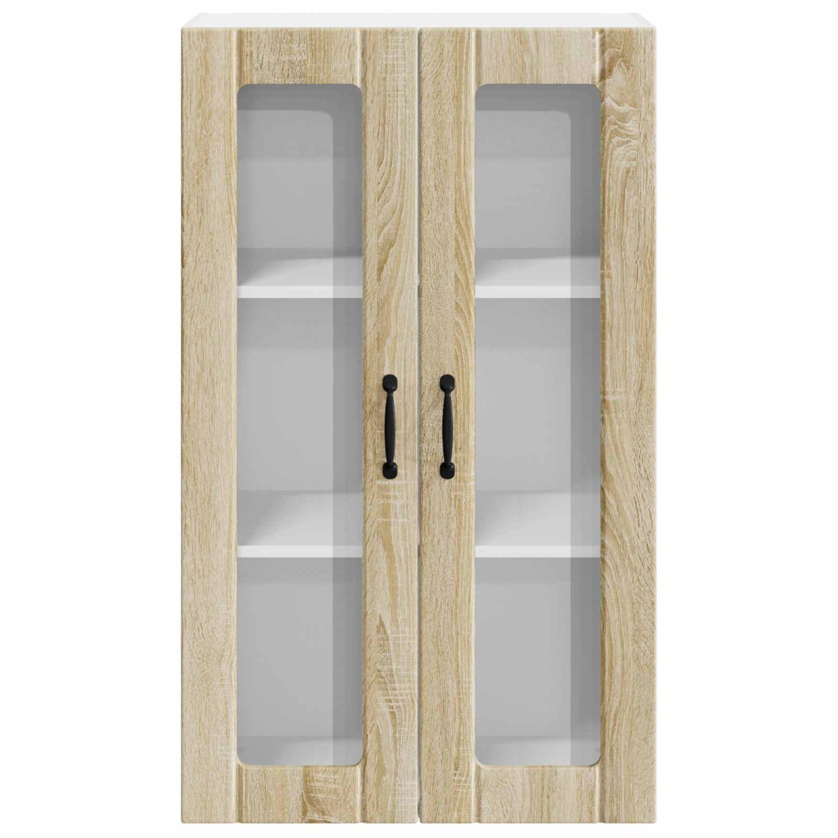 vidaXL Ραφιέρα τοίχου LUCCA Sonoma Δρυς 60 x 31 x 100 εκ.