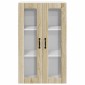vidaXL Ραφιέρα τοίχου LUCCA Sonoma Δρυς 60 x 31 x 100 εκ.