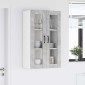 vidaXL Ραφιέρα τοίχου LUCCA Γκρι Σκυροδέματος 60 x 31 x 100 εκ.