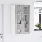 vidaXL Ραφιέρα τοίχου LUCCA Γκρι Sonoma 60 x 31 x 100 εκ.