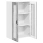 vidaXL Ραφιέρα τοίχου LUCCA Γκρι Sonoma 60 x 31 x 100 εκ.