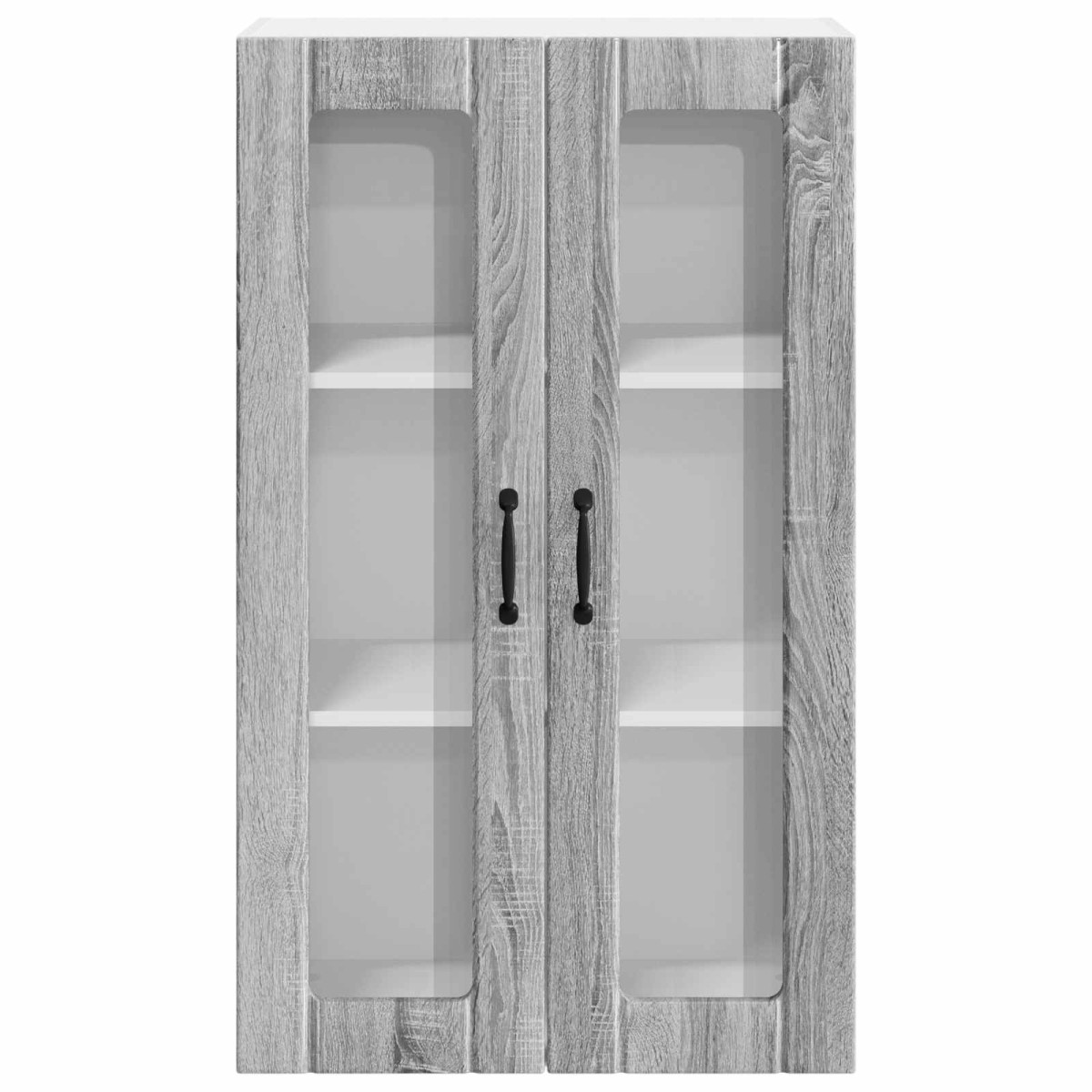 vidaXL Ραφιέρα τοίχου LUCCA Γκρι Sonoma 60 x 31 x 100 εκ.