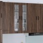vidaXL Ραφιέρα τοίχου LUCCA Καφέ Ξύλο Δρυός 60 x 31 x 100 εκ.