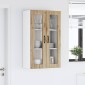 vidaXL Ραφιέρα τοίχου LUCCA Artisan Δρυς 60 x 31 x 100 εκ.
