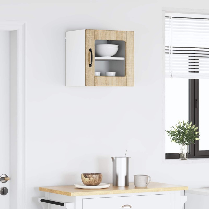 vidaXL Ραφιέρα τοίχου PORTO Δρύς Sonoma 40 x 31 x 40 εκ.