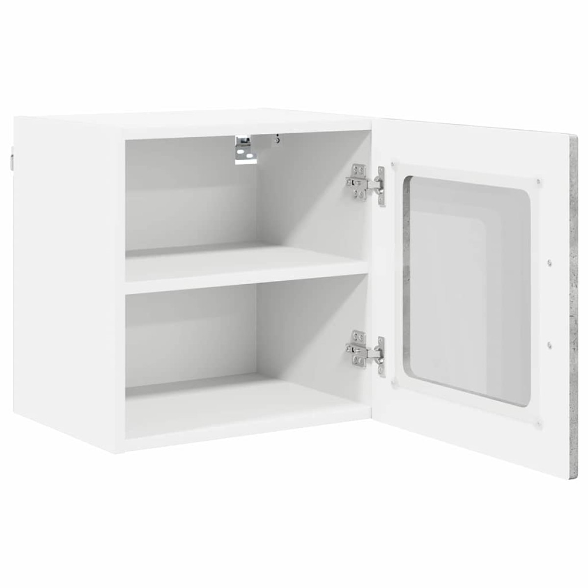 vidaXL Ραφιέρα τοίχου PORTO Σκυρόδεμα Γκρι 40 x 31 x 40 εκ.