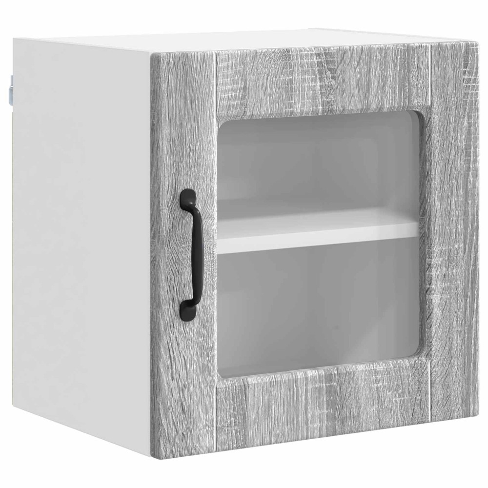 vidaXL Ραφιέρα τοίχου PORTO Γκρίζο Σονομα 40 x 31 x 40 εκ.