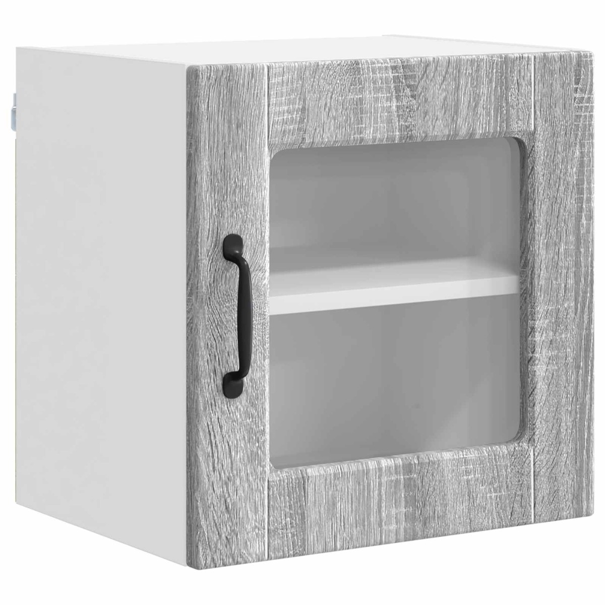 vidaXL Ραφιέρα τοίχου PORTO Γκρίζο Σονομα 40 x 31 x 40 εκ.