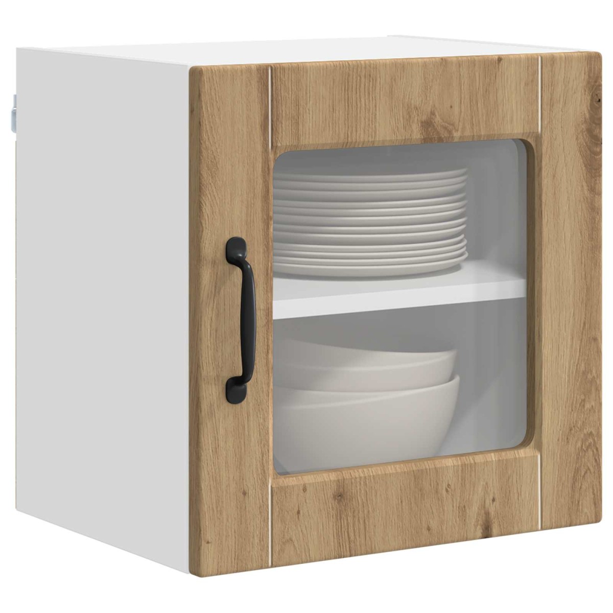 vidaXL Ραφιέρα τοίχου PORTO Artisan Oak 40 x 31 x 40 εκ.